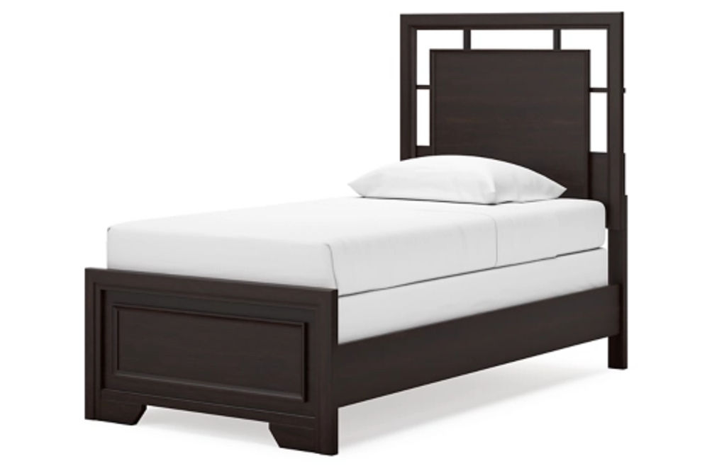 Signature Design by Ashley Covetown Twin Panel Bed, Dresser and Mirror