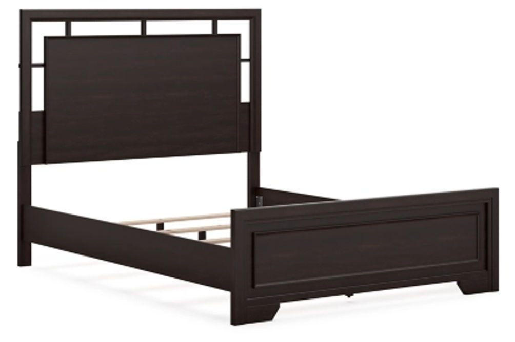 Signature Design by Ashley Covetown Queen Panel Bed, Dresser and Mirror