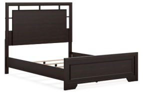 Signature Design by Ashley Covetown Queen Panel Bed, Dresser and Mirror