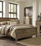 Signature Design by Ashley Trinell King Panel Bed-Brown