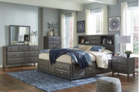 Signature Design by Ashley Caitbrook California King Storage Bed with 8 Drawers