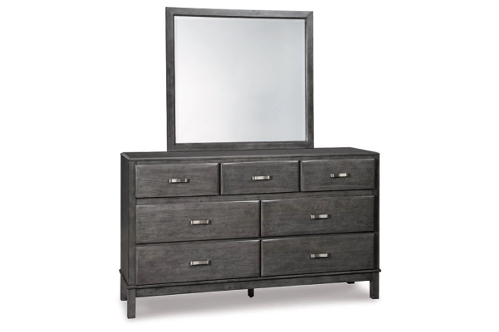 Signature Design by Ashley Caitbrook Queen Storage Bed, Dresser and Mirror