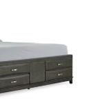 Signature Design by Ashley Caitbrook Queen Storage Bed and Dresser-Gray