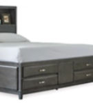 Signature Design by Ashley Caitbrook King Storage Bed, Dresser and Nightstand-