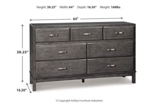 Signature Design by Ashley Caitbrook King Storage Bed, Dresser and Nightstand-