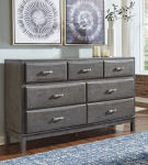 Signature Design by Ashley Caitbrook Queen Storage Bed, Dresser and Chest