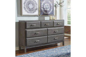 Signature Design by Ashley Caitbrook Queen Storage Bed, Dresser and Chest