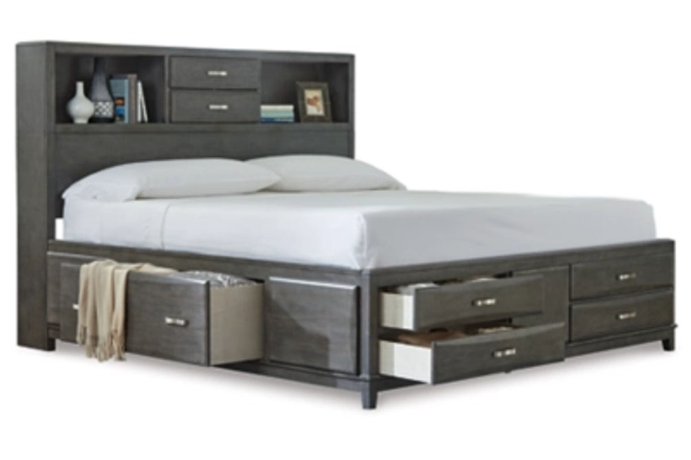 Signature Design by Ashley Caitbrook Queen Storage Bed, Dresser and Chest