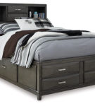 Signature Design by Ashley Caitbrook Full Storage Bed and Chest-Gray