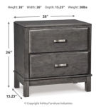 Signature Design by Ashley Caitbrook King Storage Bed, Dresser and Nightstand-