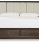 Signature Design by Ashley Brueban Queen Panel Bed with 2 Storage Drawers