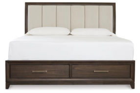 Signature Design by Ashley Brueban Queen Panel Bed with 2 Storage Drawers