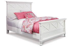 Signature Design by Ashley Kaslyn Queen Panel Bed-White