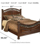 Leahlyn King Panel Bed