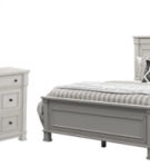 Jennily Queen Panel Bed with Dresser and Mirror