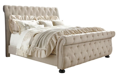 Signature Design by Ashley Willenburg California King Upholstered Sleigh Bed