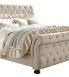 Signature Design by Ashley Willenburg California King Upholstered Sleigh Bed