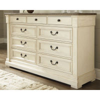 Signature Design by Ashley Bolanburg Queen Panel Bed, Dresser and Nightstand