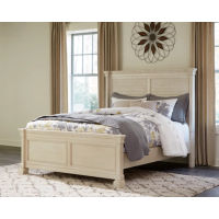 Signature Design by Ashley Bolanburg Queen Panel Bed-Antique White