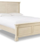 Signature Design by Ashley Bolanburg Queen Panel Bed-Antique White