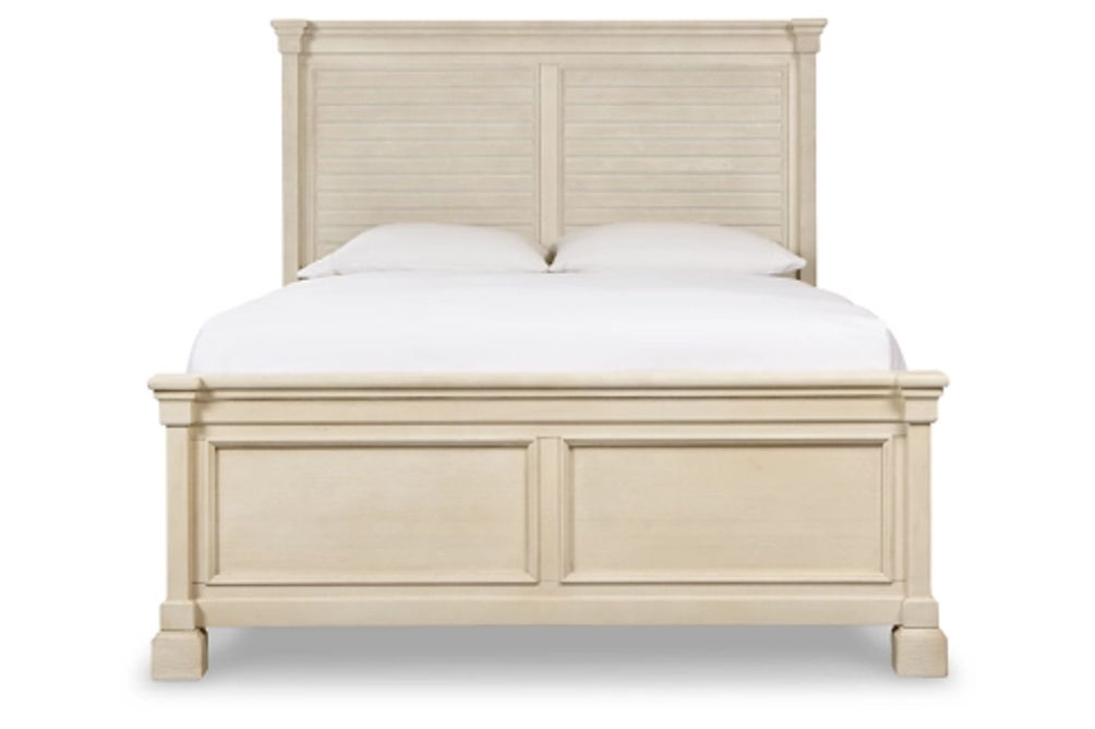 Signature Design by Ashley Bolanburg Queen Panel Bed-Antique White