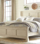 Signature Design by Ashley Bolanburg King Panel Bed, Dresser and Mirror