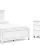 Signature Design by Ashley Fortman Queen Panel Bed, Dresser and Mirror