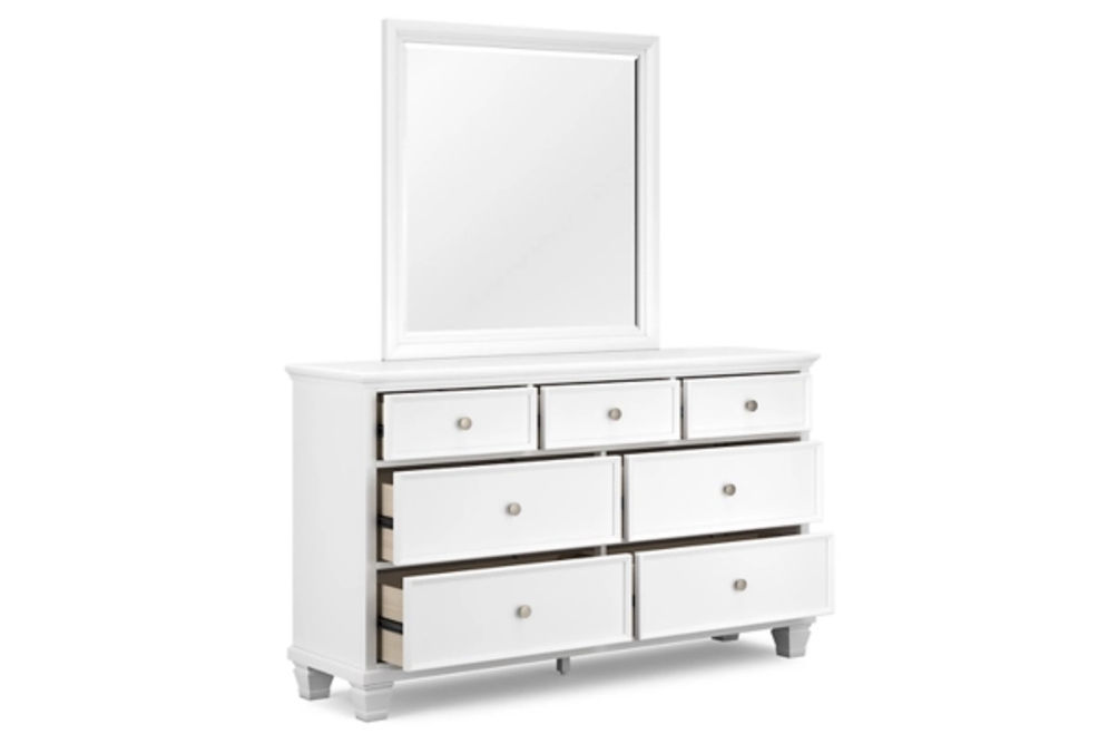 Signature Design by Ashley Fortman Twin Panel Bed, Dresser and Mirror