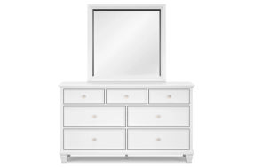 Signature Design by Ashley Fortman Full Panel Bed, Dresser and Mirror