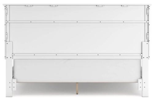 Signature Design by Ashley Fortman California King Panel Bed-White