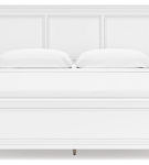 Signature Design by Ashley Fortman King Panel Bed-White