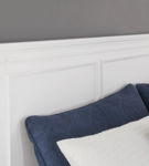 Signature Design by Ashley Fortman King Panel Bed-White