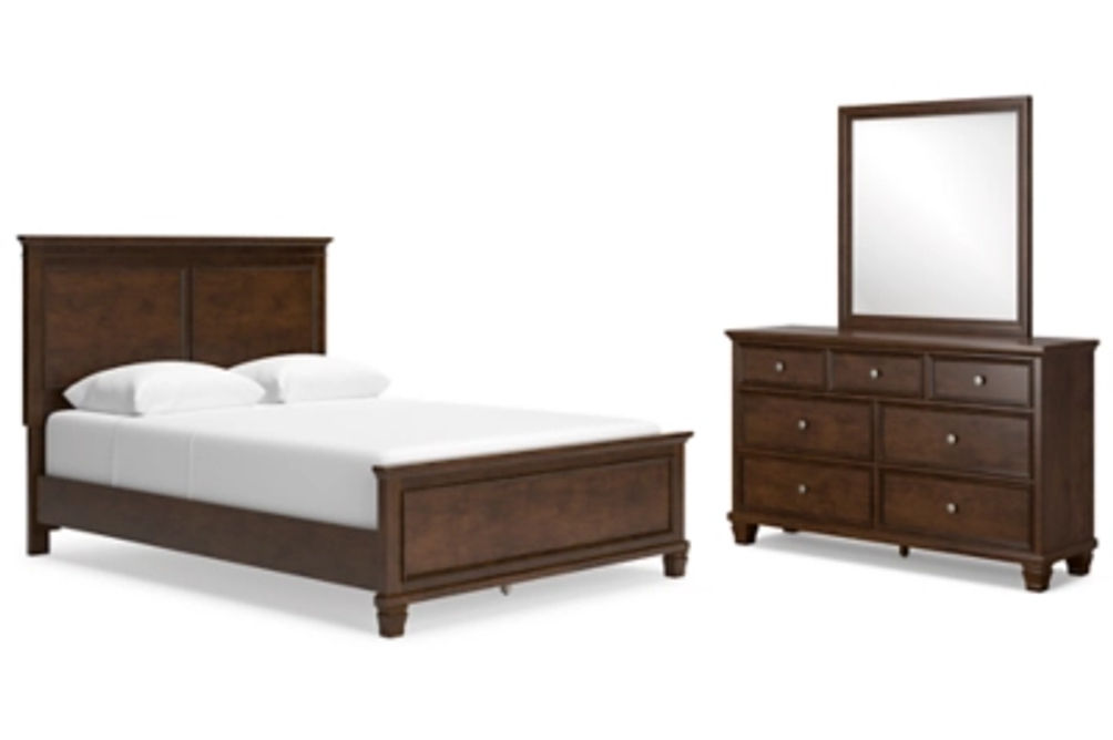 Signature Design by Ashley Danabrin Queen Panel Bed, Dresser and Mirror