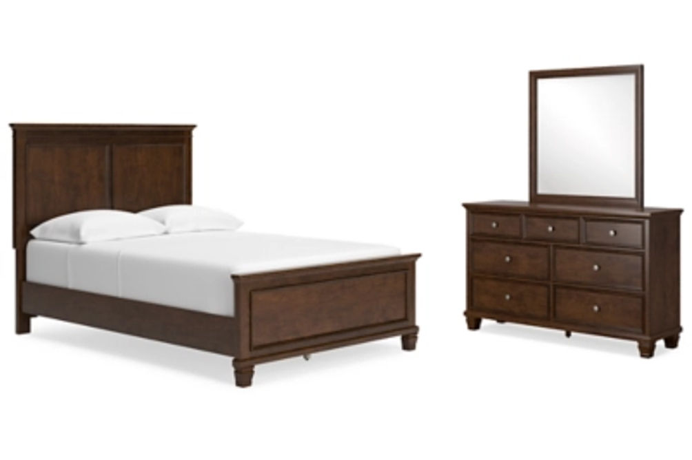 Signature Design by Ashley Danabrin Full Panel Bed, Dresser and Mirror