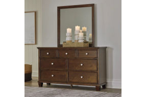 Signature Design by Ashley Danabrin Full Panel Bed, Dresser and Mirror