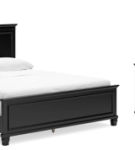 Lanolee California King Panel Bed, Dresser and Mirror-