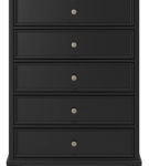 Signature Design by Ashley Lanolee Full Panel Bed and Chest-Black