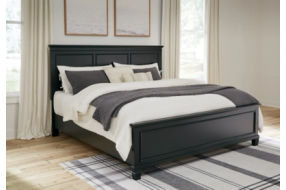 Signature Design by Ashley Lanolee King Panel Bed-Black