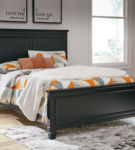 Signature Design by Ashley Lanolee Full Panel Bed and Chest-Black