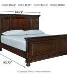 Millennium by Ashley Porter California King Panel Bed, Dresser and Mirror-