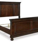 Millennium by Ashley Porter King Panel Bed-Rustic Brown