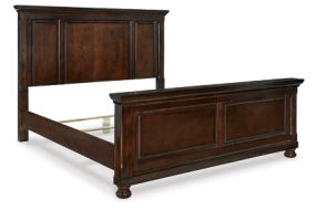 Millennium by Ashley Porter King Panel Bed-Rustic Brown