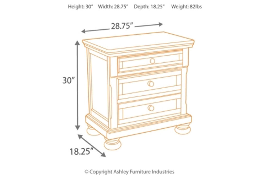 Millennium by Ashley Porter Queen Panel Bed, Dresser, Mirror and Nightstand