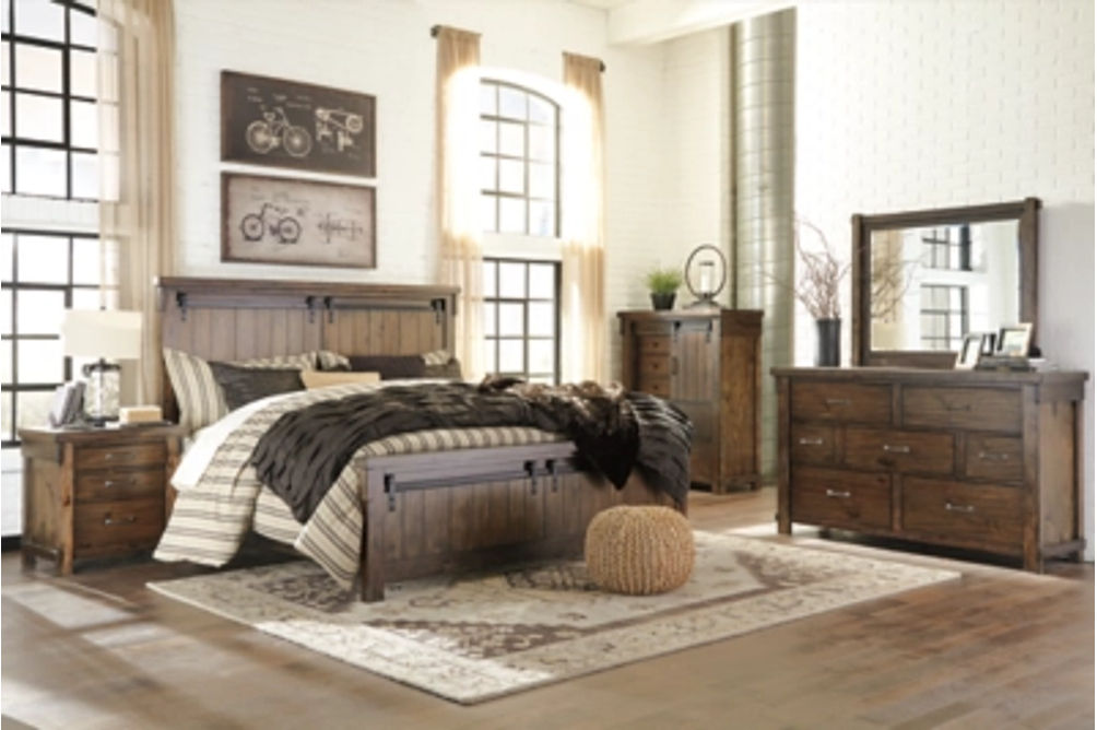 Signature Design by Ashley Lakeleigh Queen Panel Bed-Brown