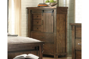 Signature Design by Ashley Lakeleigh Queen Panel Bed, Chest and 2 Nightstands-