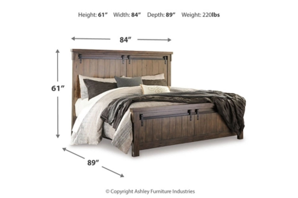 Signature Design by Ashley Lakeleigh King Panel Bed-Brown