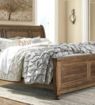 Signature Design by Ashley Flynnter Queen Panel Bed with 2 Storage Drawers
