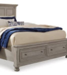 Signature Design by Ashley Lettner California King Panel Storage Bed, Dresser