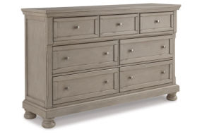 Signature Design by Ashley Lettner California King Panel Storage Bed, Dresser