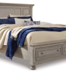 Signature Design by Ashley Lettner California King Panel Storage bed